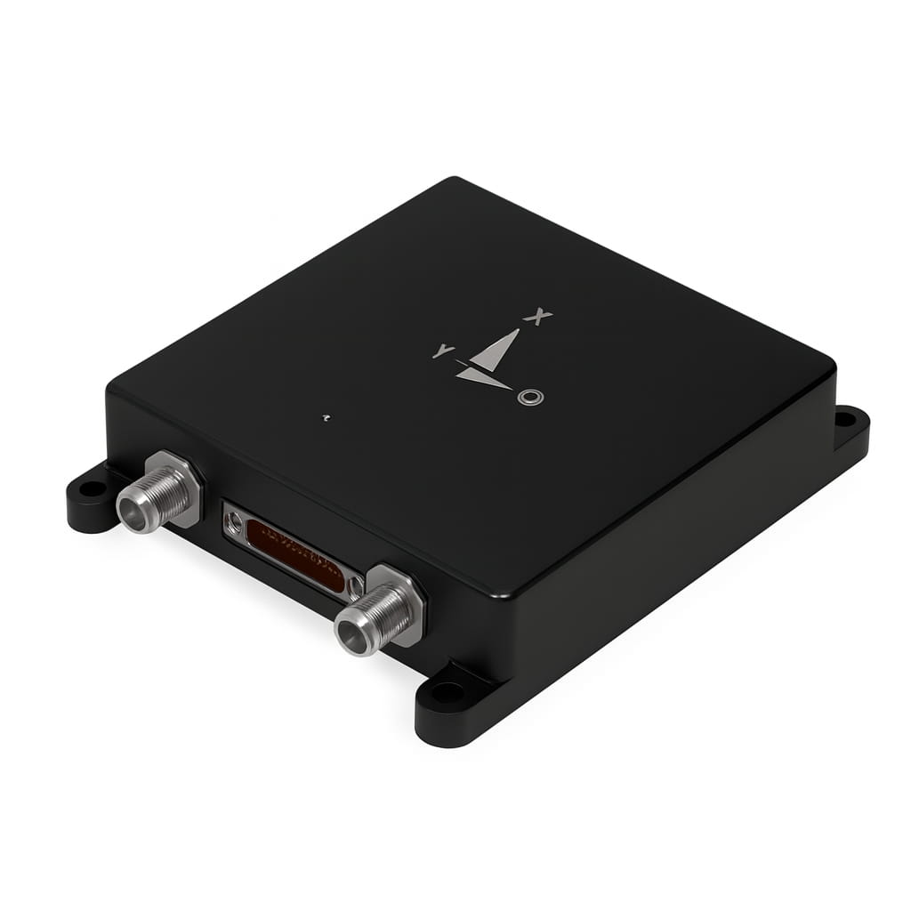Интегрированная навигационная система MEMS GNSS/INS | Двухантенная система определения курса 0,05° | RTK 1 см | 200 Гц | RS422/CAN I5000