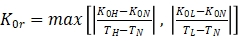 Temperature sensitivity formula 3